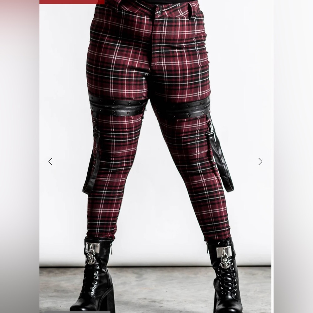 DEAD RESISTANCE SKINNY TROUSERS